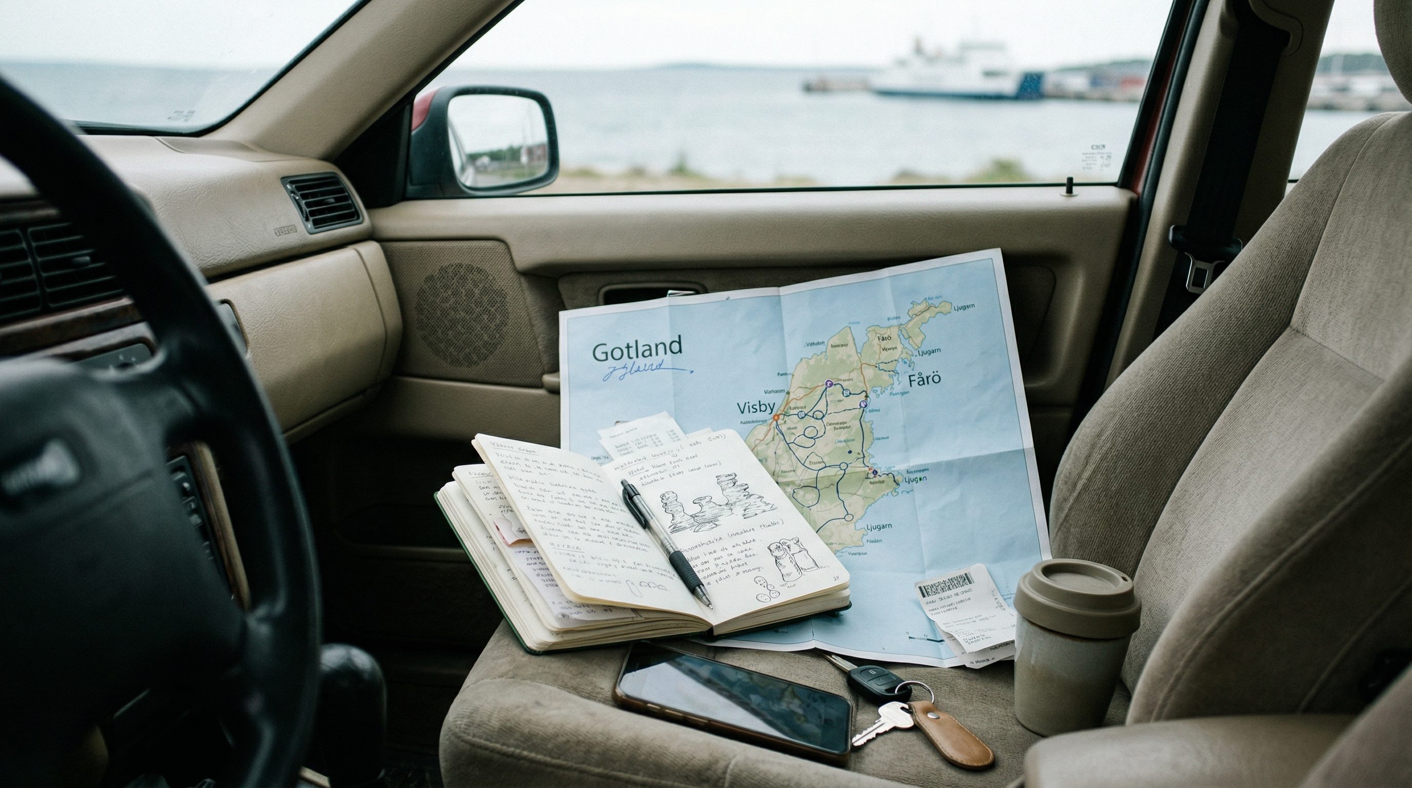 A Gotland trip saved with ferry, stops and notes